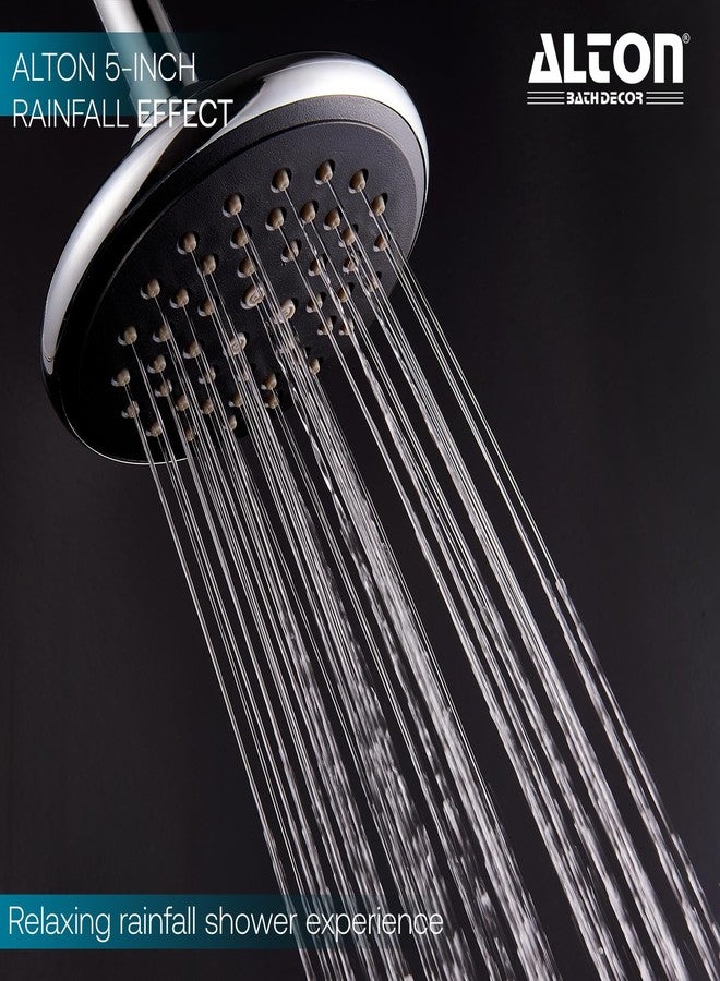 ALTON SHR22335, ABS,5-INCH Single Flow Overhead Shower With 9-INCH Arm and Wall Flange - Image 2